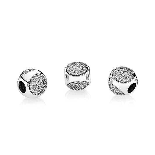 Pandora Sparkling Drop Charm in Pavé 796214CZ