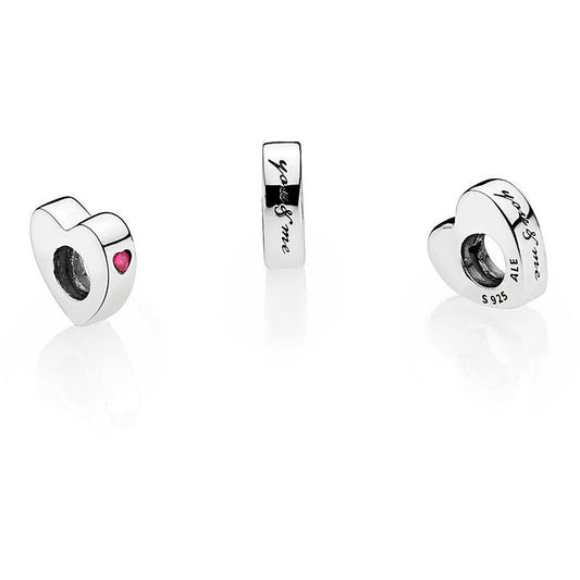 Pandora Two Hearts Spacer 796559czr