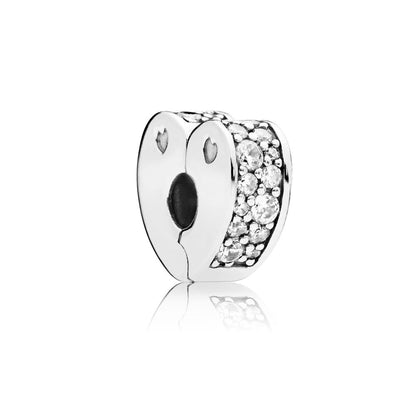 Clip Pandora Archi d'amore luminosi 797020CZ