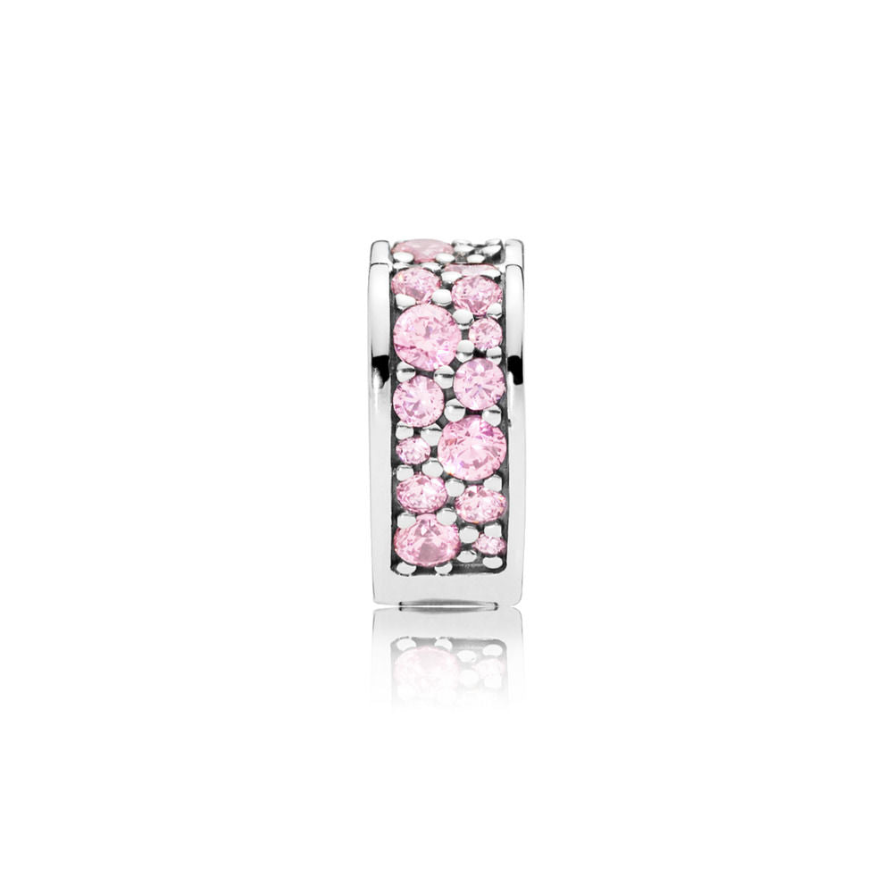 Clip Pandora Archi d'amore rosa 797020pcz