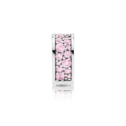 Clip Pandora Archi d'amore rosa 797020pcz