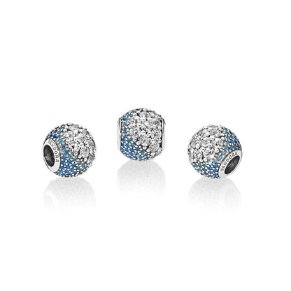 Pandora Charm Pavè Enchanted Blue 797032NABMX