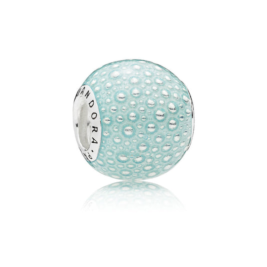 Pandora Charm Enchanted Sphere Aqua Blue 797091EN155