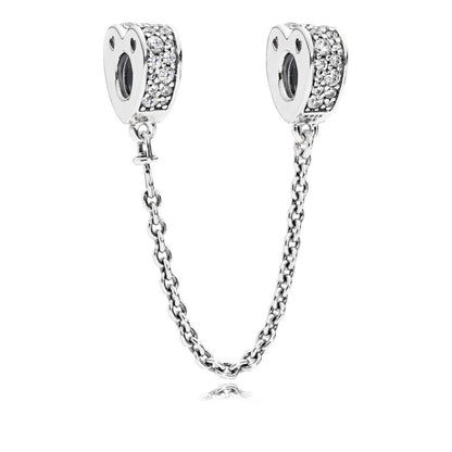 Catenina di sicurezza Pandora Archi D'amore Luminosi 797138cz