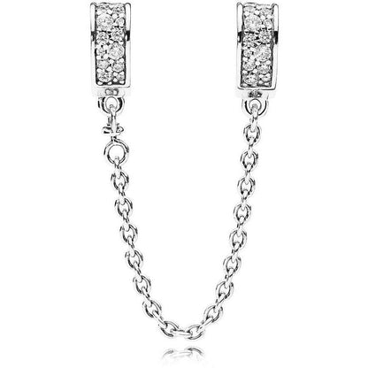 Catenina di sicurezza Pandora Archi D'amore Luminosi 797138cz