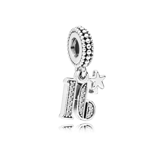 Pandora 16 Years of Love Pendant Charm 797261CZ
