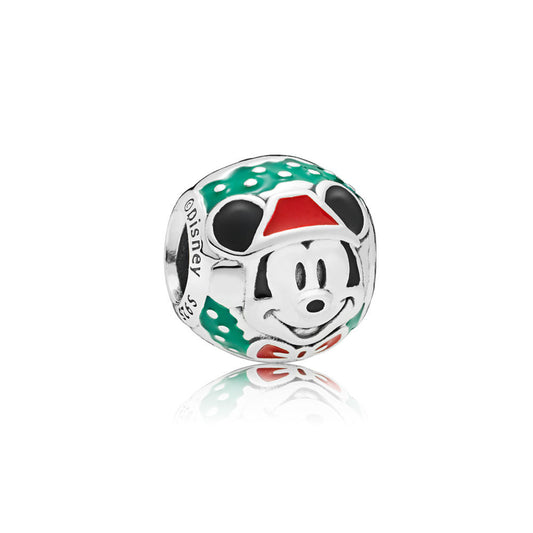 Charm Pandora disney Mickey Mouse babbo natale 797502ENMX