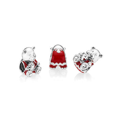 Pandora Christmas Teddy Bear Charm 797564ENMX