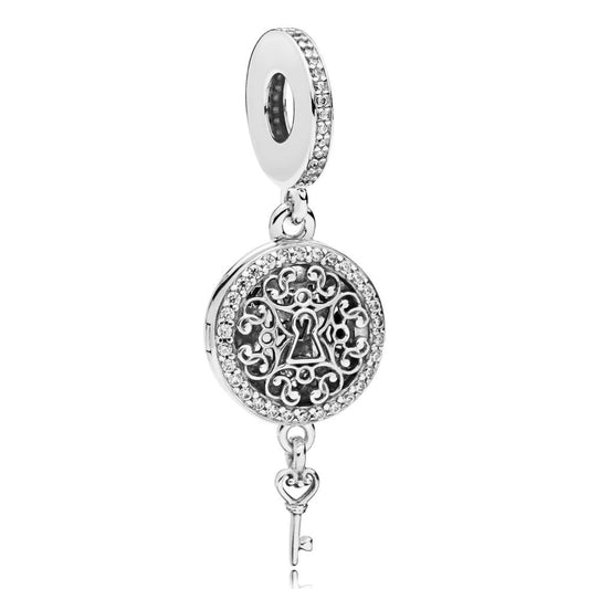 Pandora Royal Key of Love Pendant Charm 797660CZ