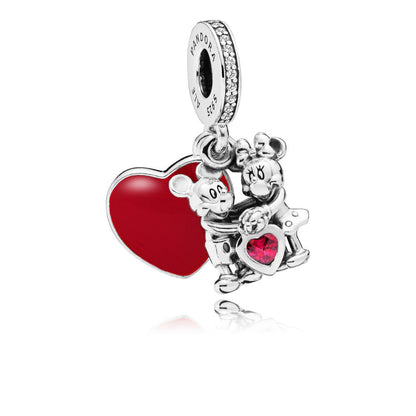 Disney Charm Pandora Minnie &amp; Mickey with love 797769CZR