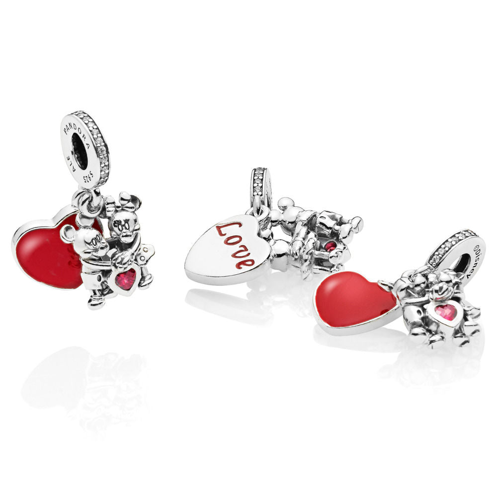 Disney Charm Pandora Minnie &amp; Mickey with love 797769CZR