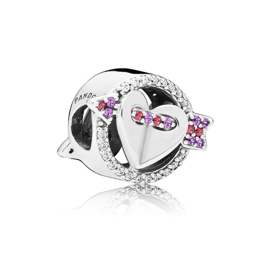 Pandora Sparkling Arrow and Heart Charm 797827CZMX