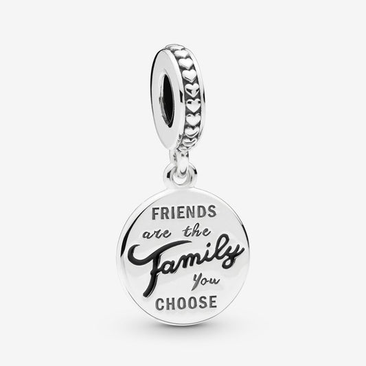 Pandora Friends Are the Family We Choose Pendant Charm 798124EN16