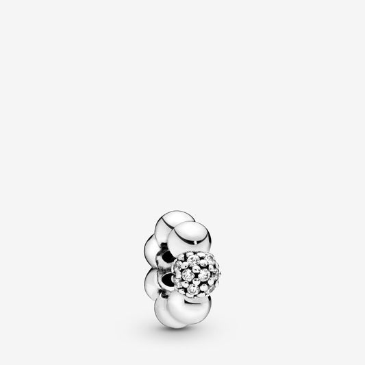 Pandora Luminous Spheres and Pavé Spacer 798310CZ