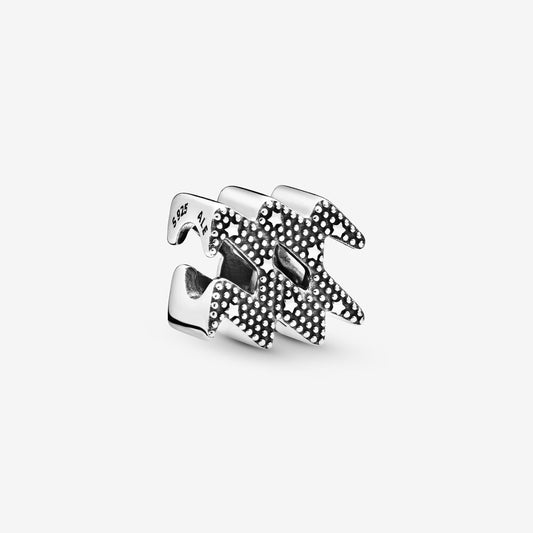 Charm Pandora Zodiaco Acquario Scintillante 798415C01