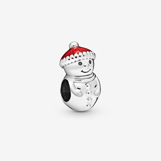 Pandora Snowman Charm with Christmas Hat 798478C01