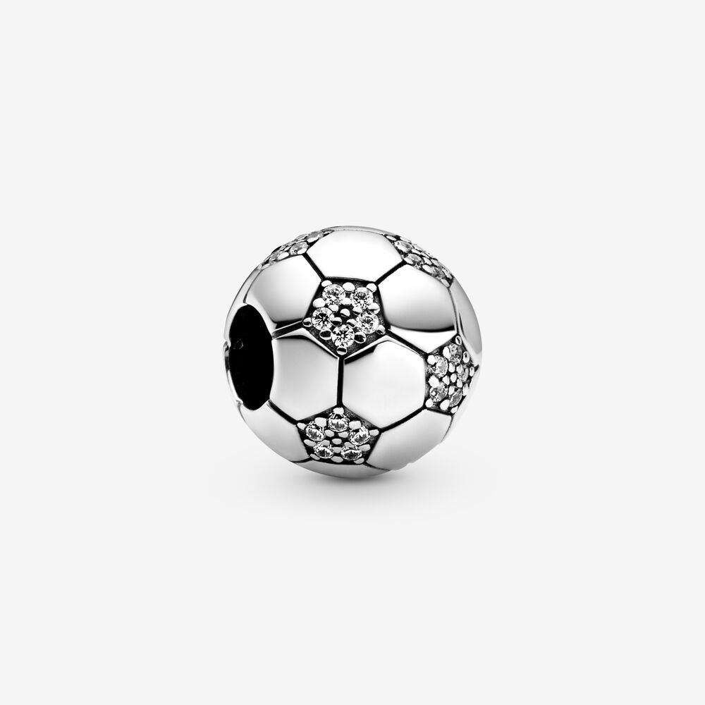 Charm Pandora Pallone da Calcio Scintillante 798795C01