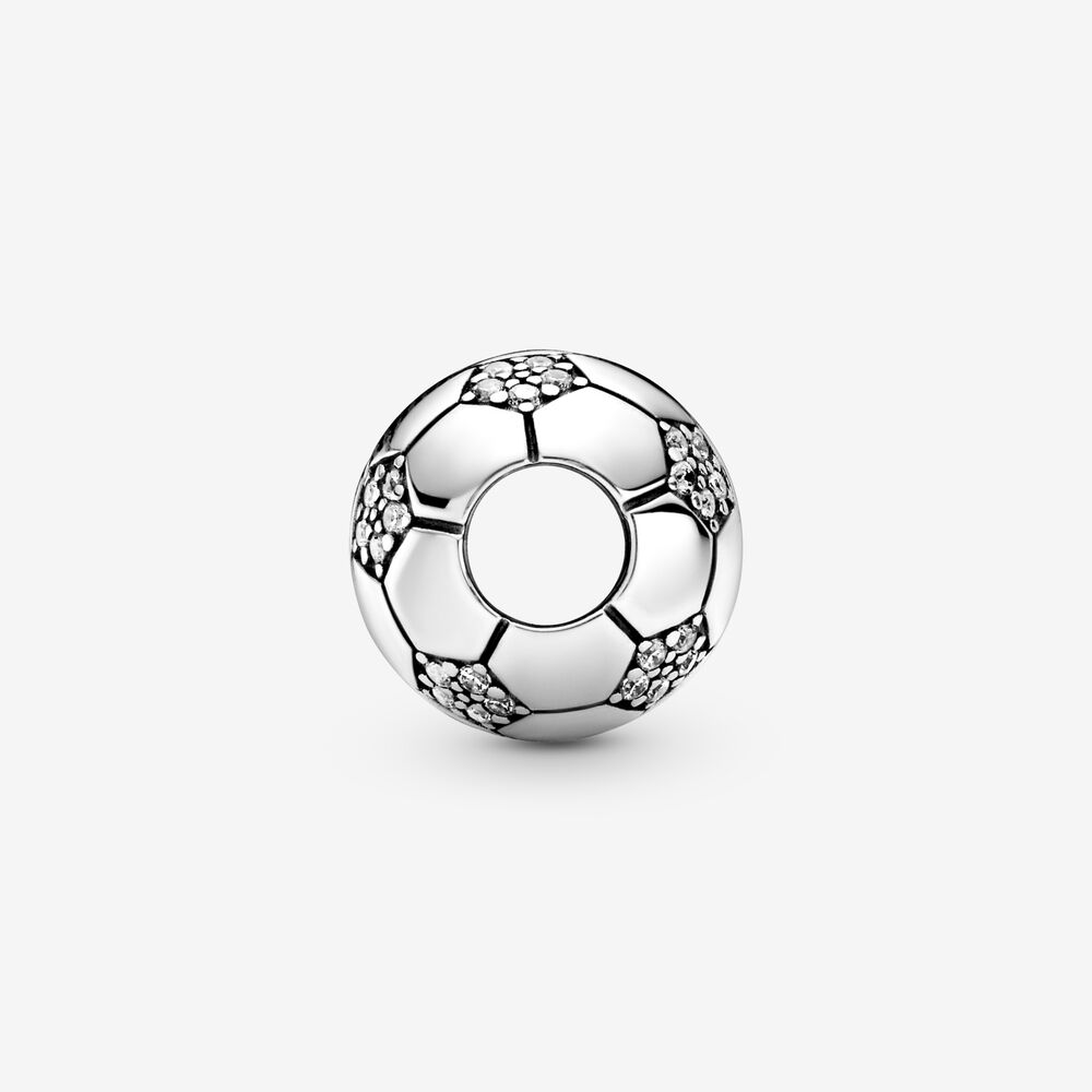 Charm Pandora Pallone da Calcio Scintillante 798795C01