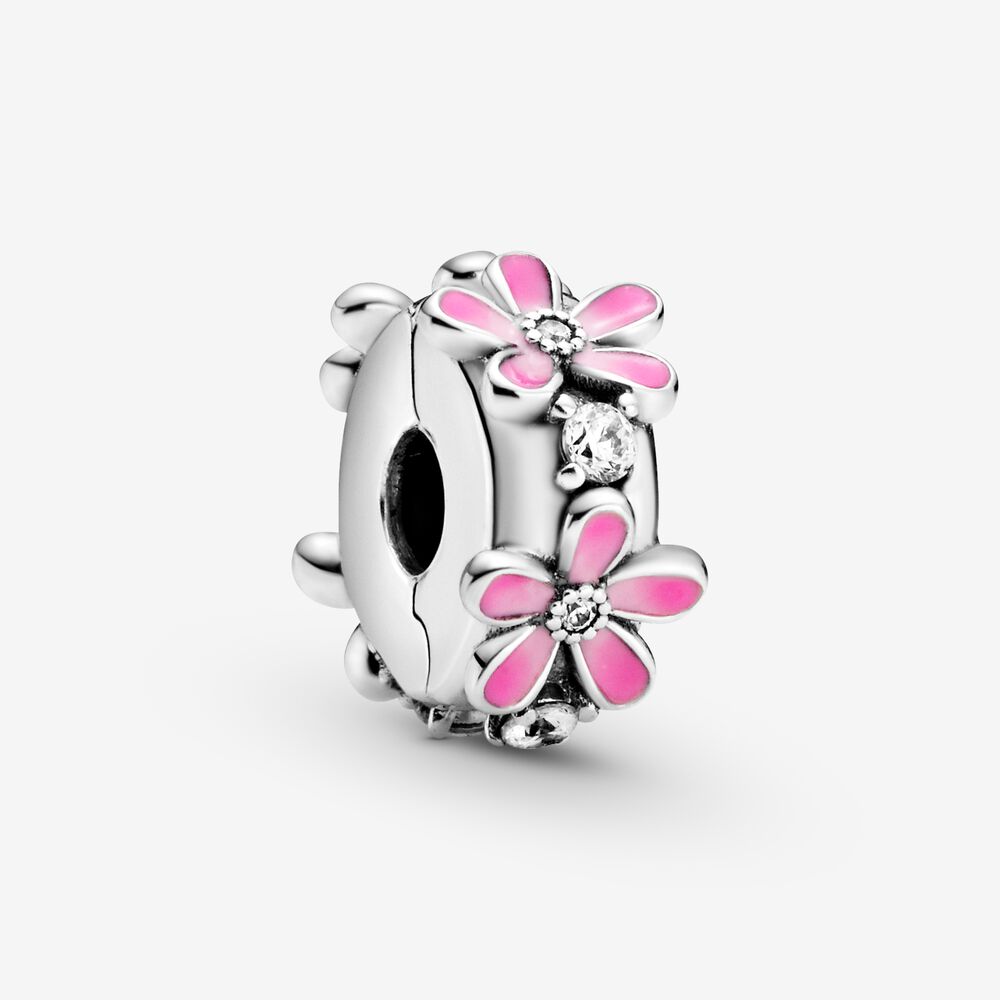 Clip Pandora Margherita Rosa 798809C01