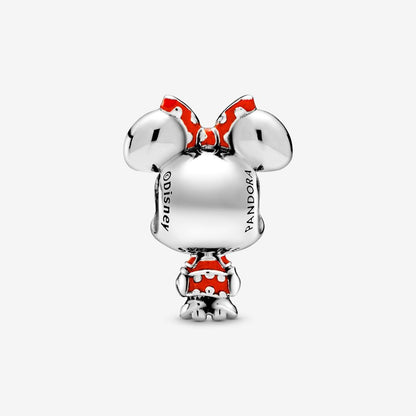 Pandora Disney Minnie Mouse Charm with Polka Dot Dress and Bow 798880C02