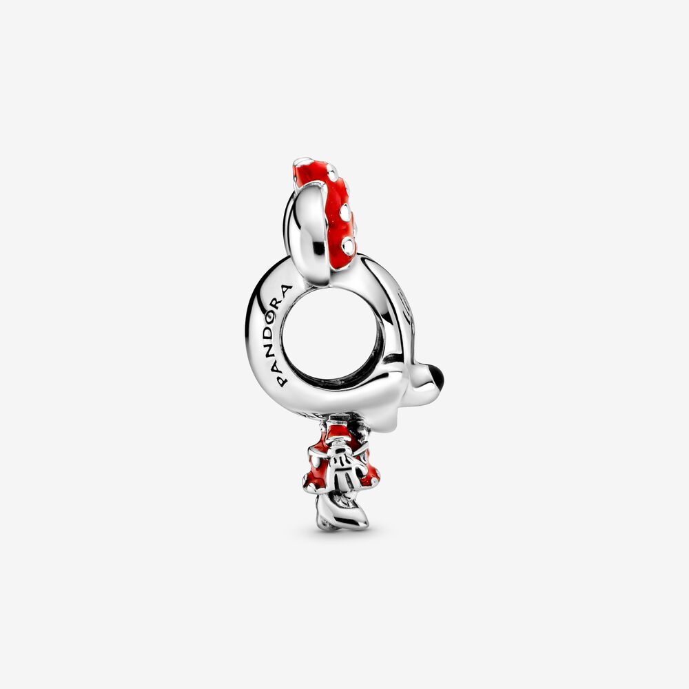 Pandora Disney Minnie Mouse Charm with Polka Dot Dress and Bow 798880C02