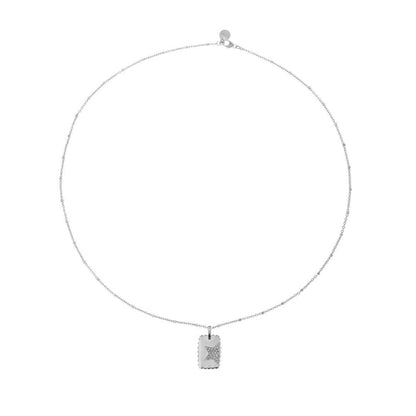 Girocollo Rue Des Mille Medaglia Stella - Catena e Punto GRZ-009RTSTE