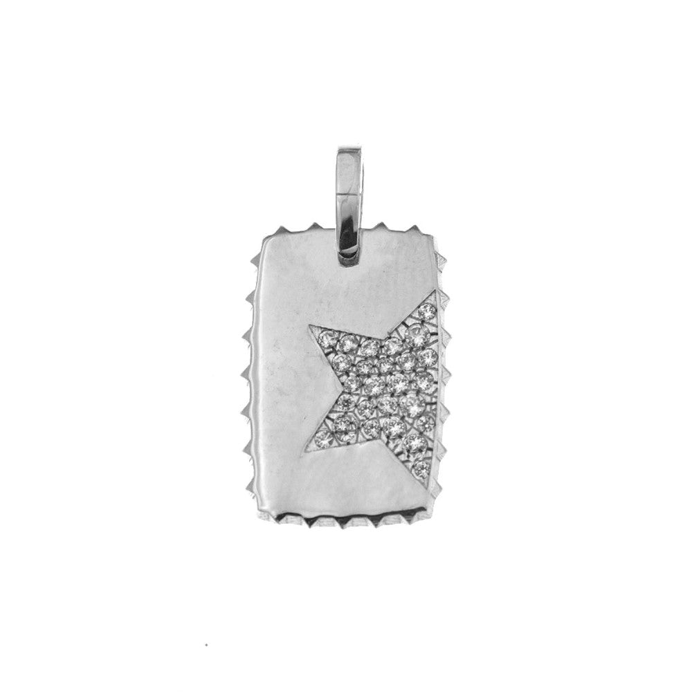 Girocollo Rue Des Mille Medaglia Stella - Catena e Punto GRZ-009RTSTE