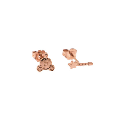 Rue Des Mille Domed Carriage/Wand Stud Earrings OR-LOB C2