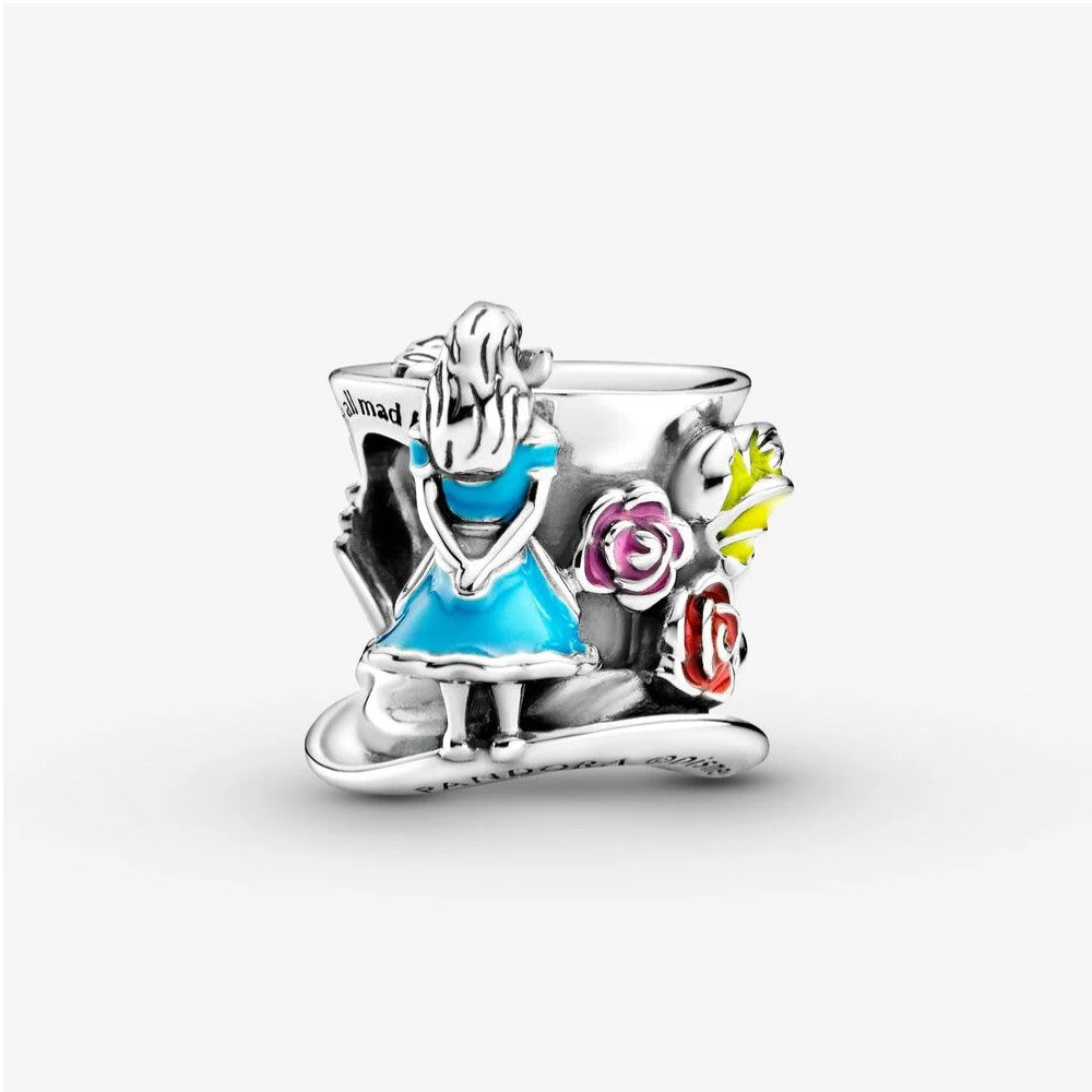 Pandora Disney Alice in Wonderland and Mad Hatter's Tea Party Charm 799348C01