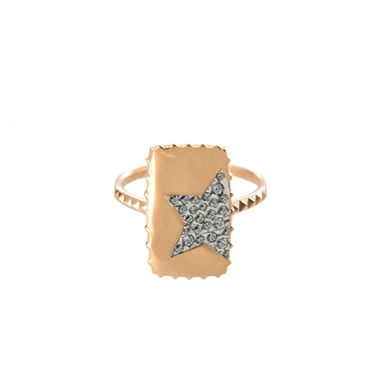 Anello Rue Des Mille Medaglia Stella ANZ-009 RT STE