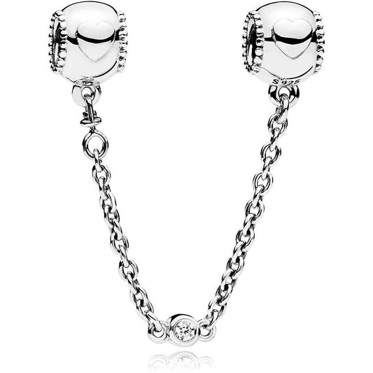 Catenina di sicurezza Pandora Cuori a sbalzo 796457CZ-05