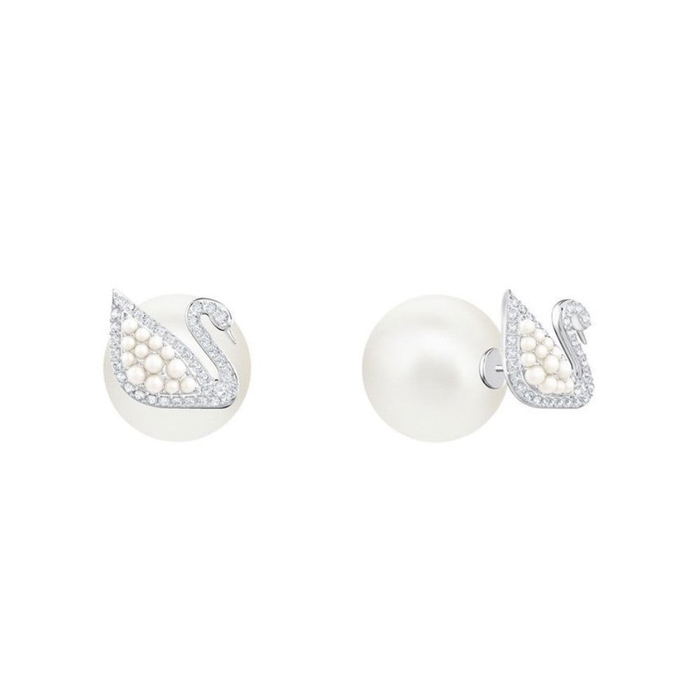 Swarovski Iconic Swan White Earrings 5416591
