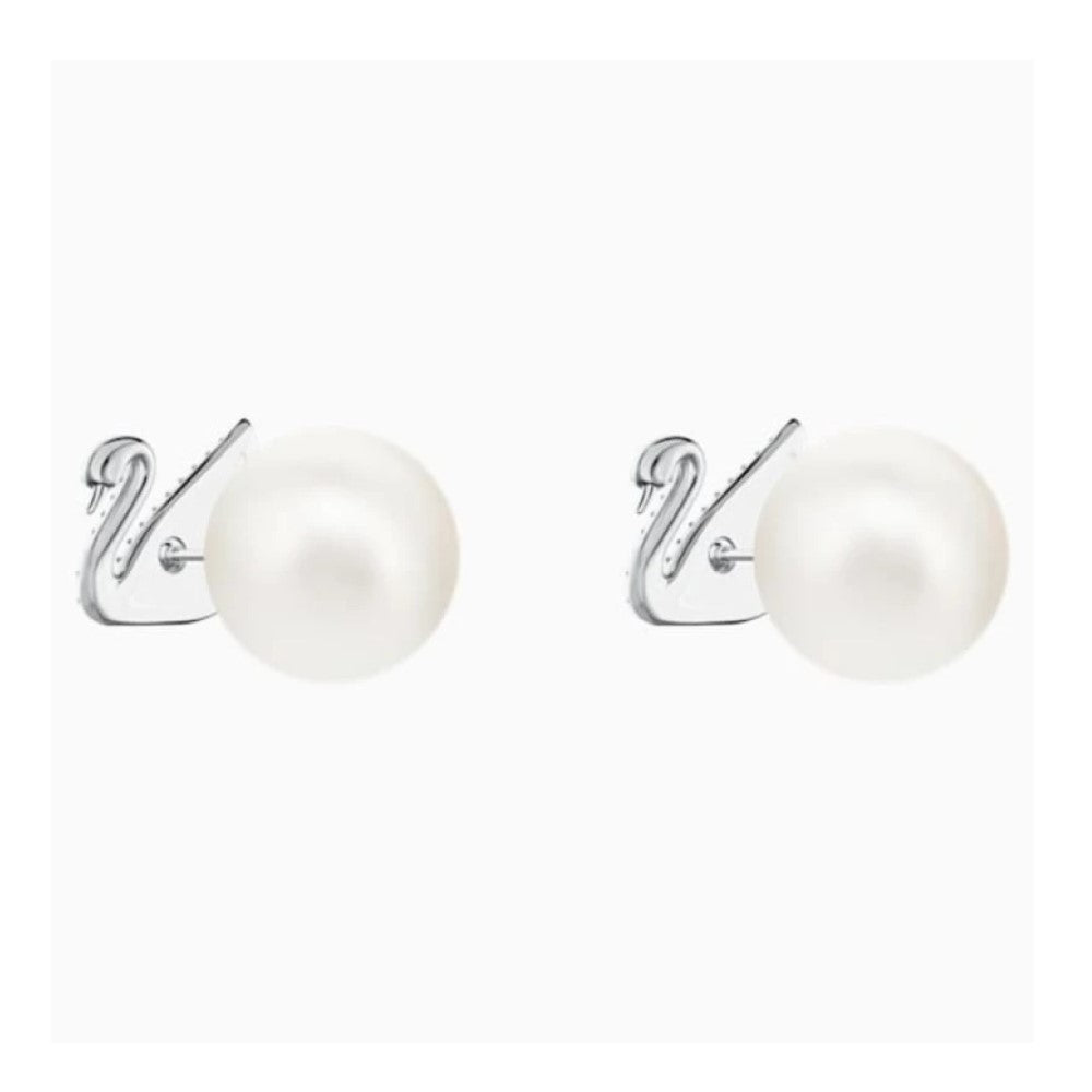 Swarovski Iconic Swan White Earrings 5416591