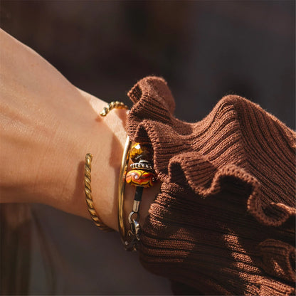 Bead Trollbeads Luce di Raggi Ambra TGLBE-00253