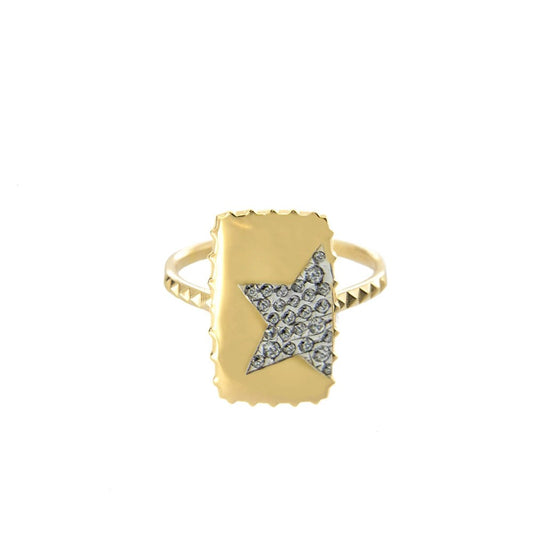 Anello Rue Des Mille Medaglia Stella ANZ-009 RT STE