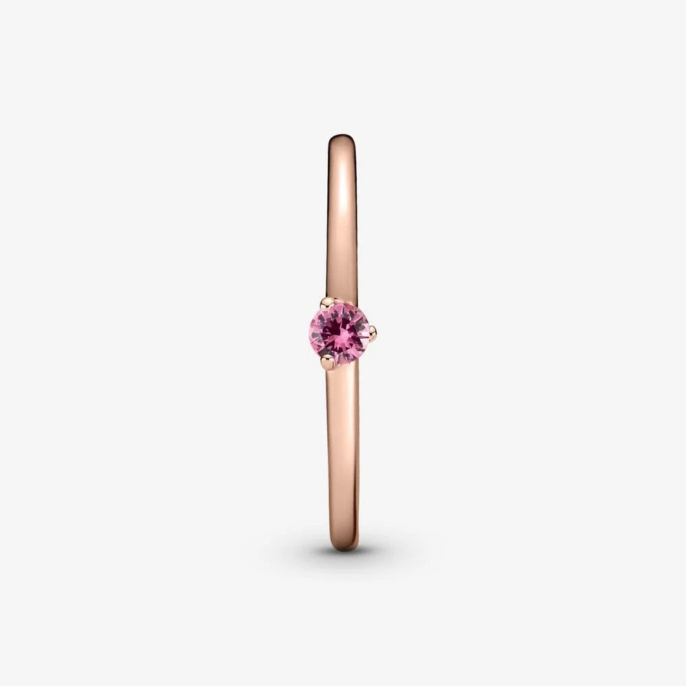 Pandora Pink Solitaire Ring 189259C03