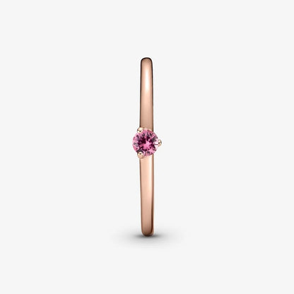 Pandora Pink Solitaire Ring 189259C03
