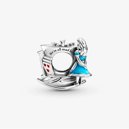 Pandora Disney Alice in Wonderland and Mad Hatter's Tea Party Charm 799348C01