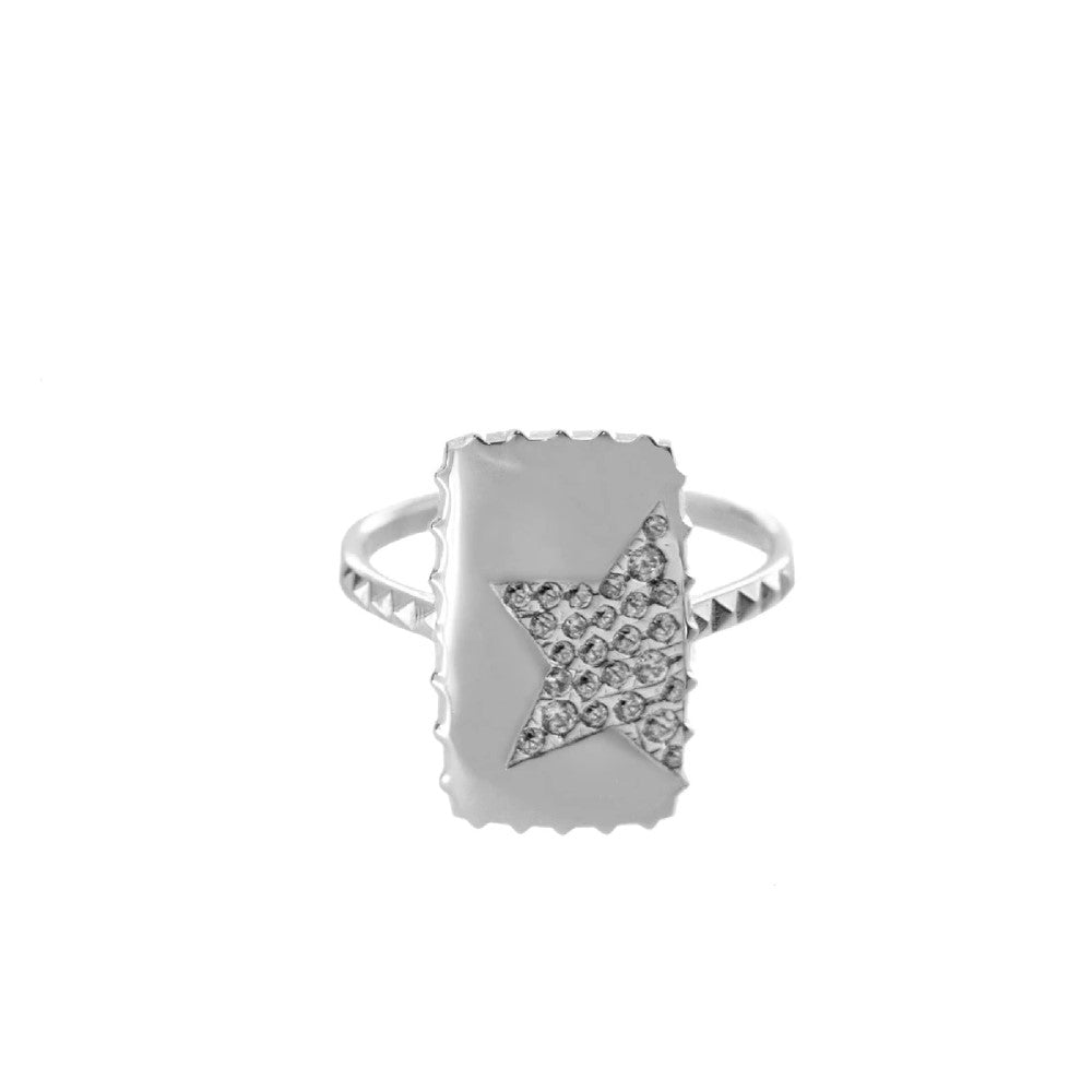 Anello Rue Des Mille Medaglia Stella ANZ-009 RT STE