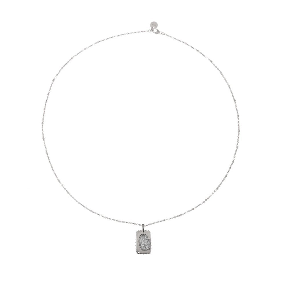 Girocollo Rue Des Mille Medaglia Cuore - Catena e Punto GRZ-009RTCUO