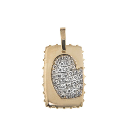 Girocollo Rue Des Mille Medaglia Cuore - Catena e Punto GRZ-009RTCUO