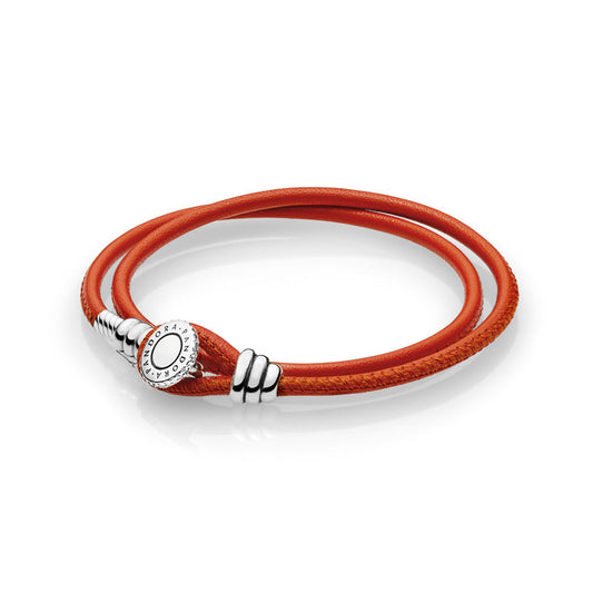Bracciale Pandora in pelle 597194CSO-D