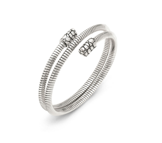 Bracciale Tubogas Croco Doppio Piccolo Giovanni Raspini 12538
