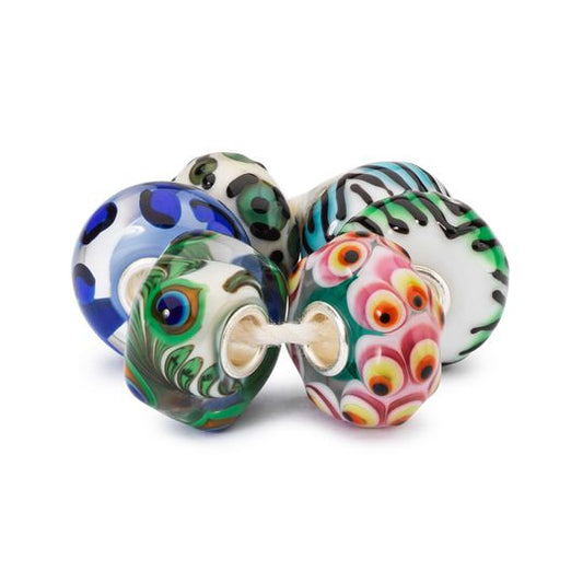 Bead Trollbeads Set Animal Kingdom TGLBE-00156
