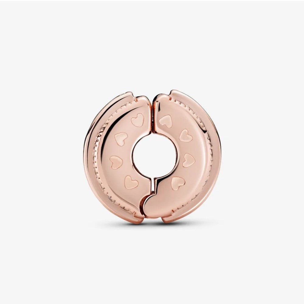 Clip Pandora con Logo e Pavé Scintillante 789042C01
