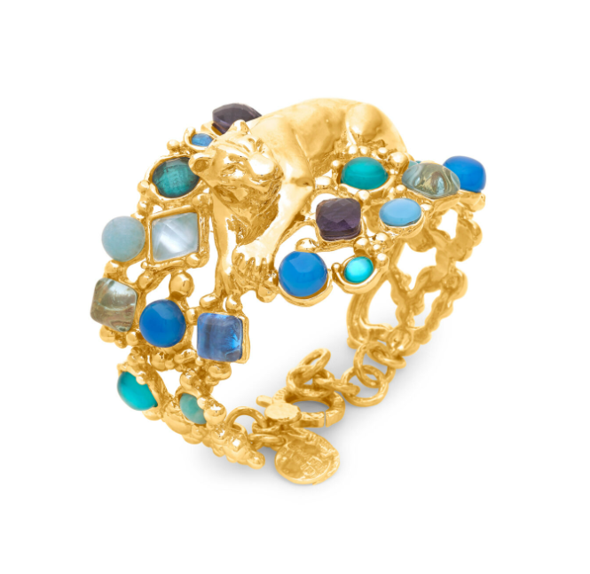 Bracciale Panthère Mirage Bleu Giovanni Raspini N0033