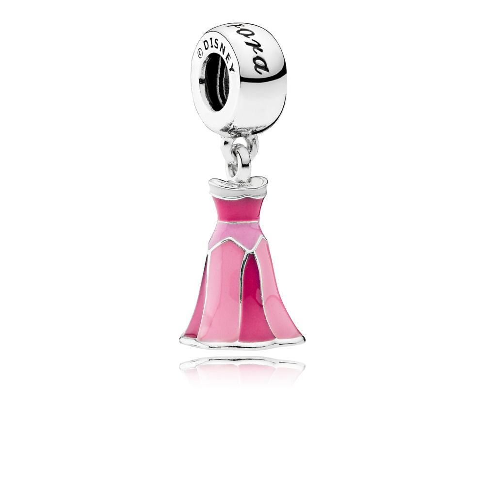 Disney Charm Pandora Aurora's Dress 791921ENMX