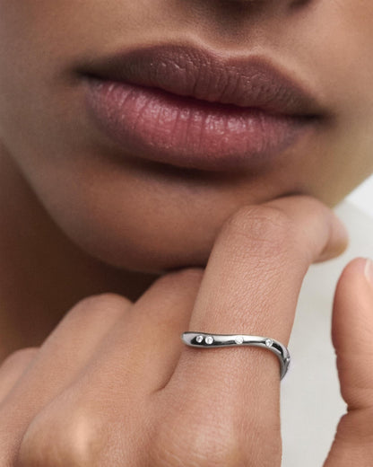 Anello PD PAOLA Air Silver Ring ANB2-E59