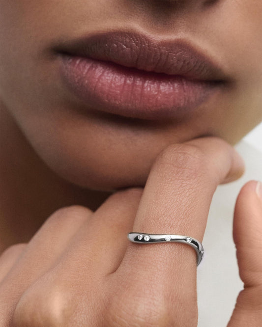 Anello PD PAOLA Air Silver Ring ANB2-E59