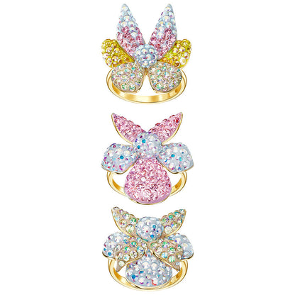 Swarovski Light Orchid Ring